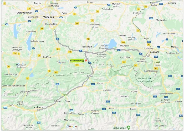 Im Inntal Dahoam 別荘 ブラネンブルグ